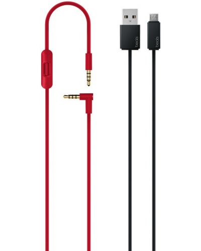 Безжични слушалки Beats by Dre -  Studio3, черни/червени - 6