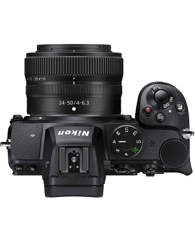 Безогледален фотоапарат Nikon - Z5, 24-50mm, f/4-6.3, черен - 7