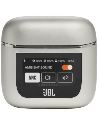 Безжични слушалки JBL - Tour Pro 2, TWS, ANC, бежови - 8