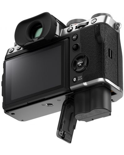 Безогледален фотоапарат Fujifilm X-T5, Silver - 7