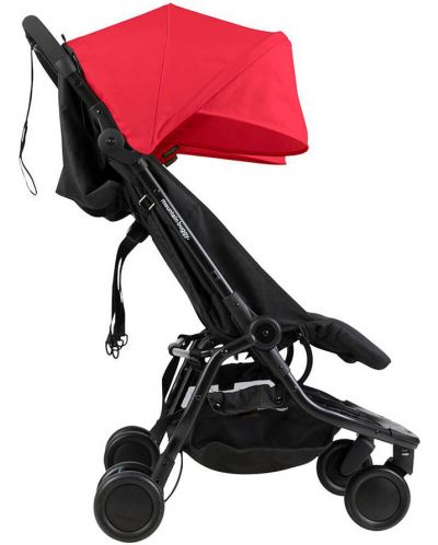 Бебешка количка за близнаци Phil & Teds - Mountain Buggy Nano Duo V1, червена - 5