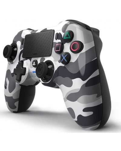 Безжичен контролер Nacon - Asymmetric, Camo Grey (PS4/PC) - 2