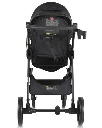 Бебешка комбинирана количка Moni - Tokyo, черна - 4