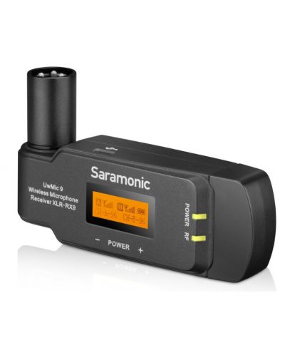 Безжичен XLR приемник Saramonic - за UwMic9, черен - 4