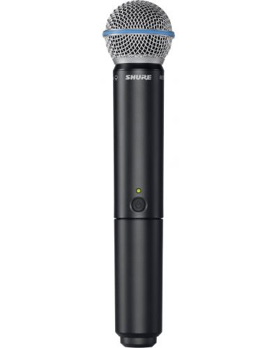 Безжична микрофонна система Shure - BLX288E/B58-S8, черна - 7