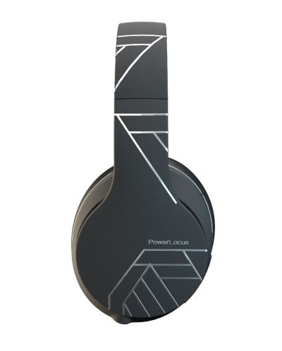 Безжични слушалки PowerLocus - P6, черни/сребристи - 3