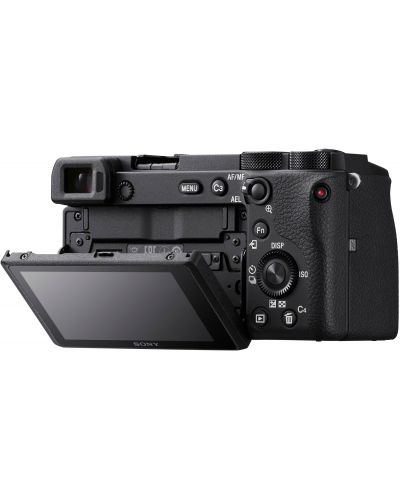 Безогледален фотоапарат Sony - A6600, 24.2MPx, черен - 8