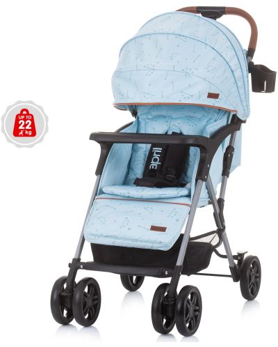 Бебешка лятна количка Chipolino - Ейприл, Синя - 1