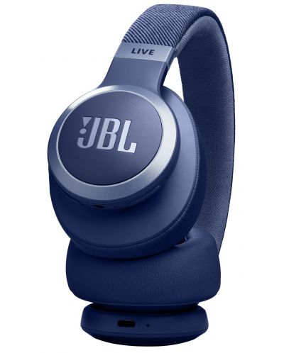 Безжични слушалки JBL - Live 770NC, ANC, сини - 5