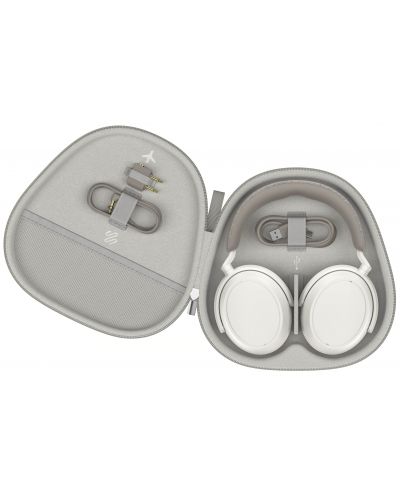 Безжични слушалки Sennheiser - Momentum 4 Wireless, ANC, бели - 8