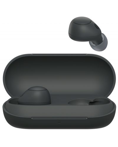 Безжични слушалки Sony - WF-C700N, TWS, ANC, черни - 3