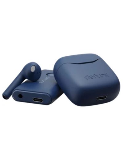 Безжични слушалки Defunc - TRUE TRAVEL, TWS, сини - 1