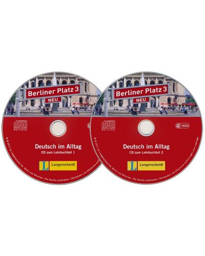 Berliner Platz Neu 3: Немски език - ниво В1 (2 CD) - 2