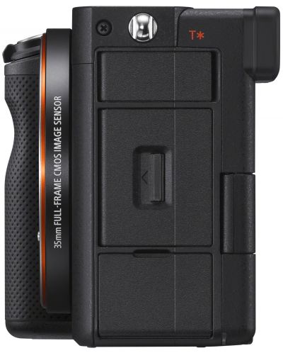 Безогледален фотоапарат Sony - A7C, FE 28-60mm, f/4-5.6, черен - 8