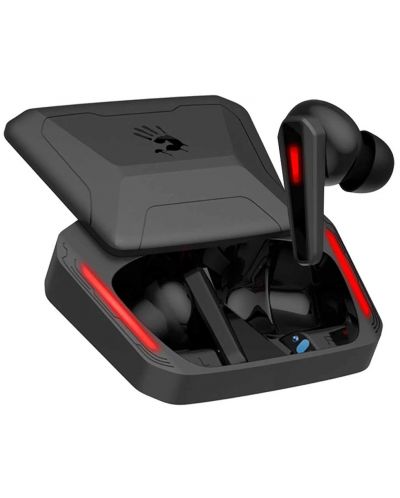 Безжични слушалки A4tech Bloody - M70, TWS, черни/червени - 2