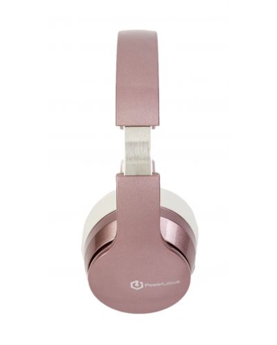 Безжични слушалки PowerLocus - P6, розови - 3