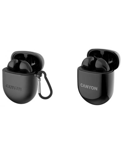 Безжични слушалки Canyon - TWS-6, черни - 4