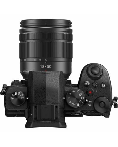 Безогледален фотоапарат Panasonic - Lumix DC-G90, 12-60mm, Black - 4