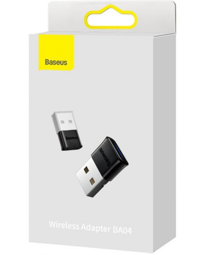 Безжичен USB адаптер Baseus - BA04, Bluetooth v5.0, черен - 4