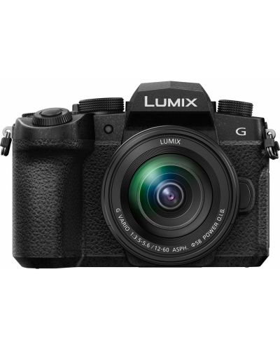 Безогледален фотоапарат Panasonic - Lumix DC-G90, 12-60mm, Black - 2