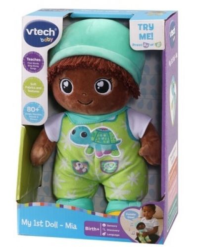 Бебешка играчка за гушкане Vtech - Моята първа кукла момче (английски език) - 2