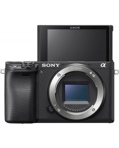 Безогледален фотоапарат Sony - A6400, 24.2MPx, Black - 2