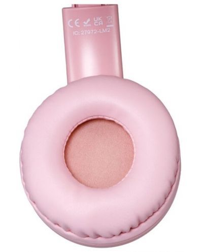 Безжични слушалки PowerLocus - Louise&Mann 2, розови - 4