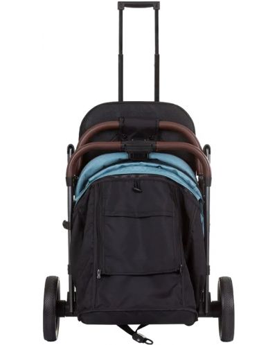 Бебешка лятна количка Chipolino - Combo, синьо-зелена - 5