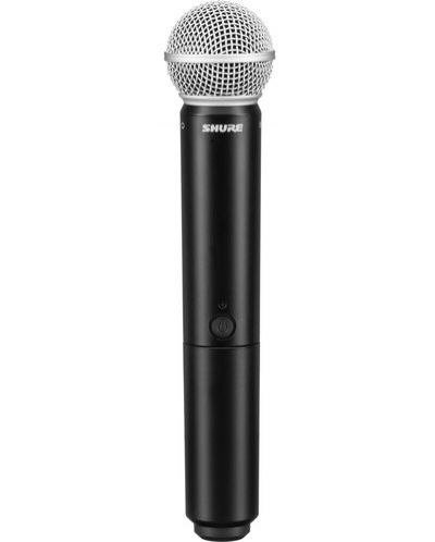 Безжична микрофонна система Shure - BLX24RE/SM58-R12, черна - 2