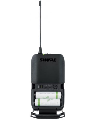 Безжична микрофонна система Shure - BLX188E/CVL-K3E, черна - 6