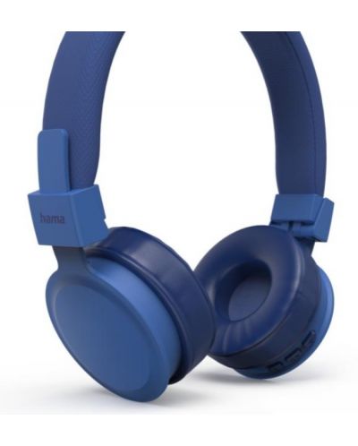 Безжични слушалки с микрофон Hama - Freedom Lit II, сини - 6