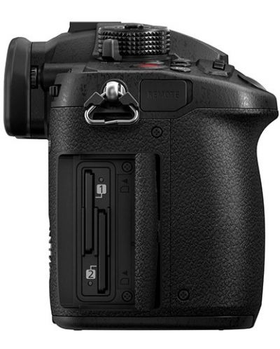 Безогледален фотоапарат Panasonic - Lumix GH5 II, Black - 2