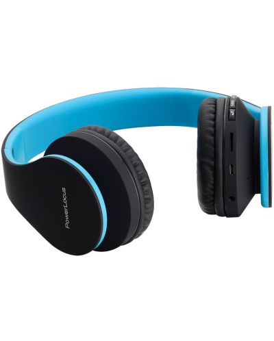 Безжични слушалки PowerLocus - P1, сини - 5
