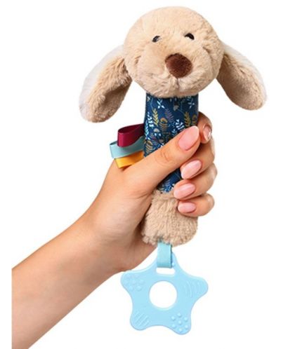 Бебешка писукаща играчка с гризалка Babyono - Кученцето Уили - 2