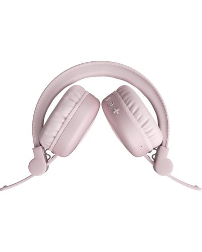Безжични слушалки с микрофон Fresh N Rebel - Code Core, Smokey Pink - 5