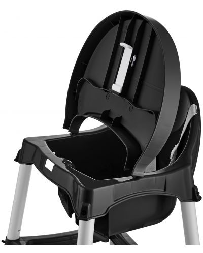 Бебешко столче за хранене BabyJem - Черно - 4