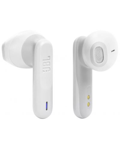 Безжични слушалки JBL - Wave Flex, TWS, бели - 5