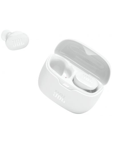 Безжични слушалки JBL - Tune Buds, TWS, ANC, бели - 3