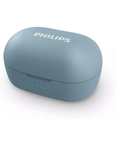 Безжични слушалки с микрофон Philips - TAT2205, TWS, сини - 5