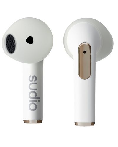 Безжични слушалки Sudio - N2, TWS, бели - 4