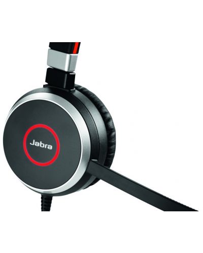 Безжични слушалки с микрофон Jabra - Evolve 65 SE UC, черни - 5