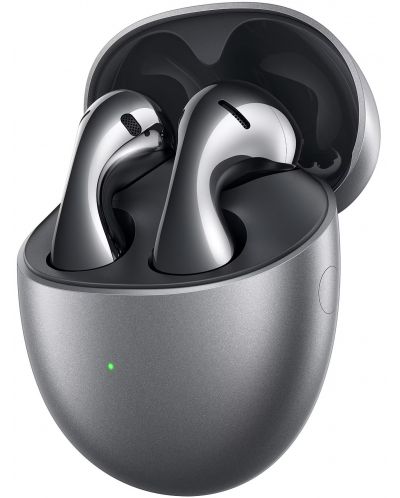 Безжични слушалки Huawei - Freebuds 5, TWS, ANC, Silver Forest - 2