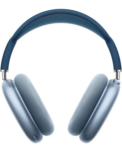 Безжични слушалки с микрофон Apple - AirPods Max, Sky Blue - 1