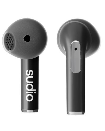 Безжични слушалки Sudio - N2, TWS, черни - 5