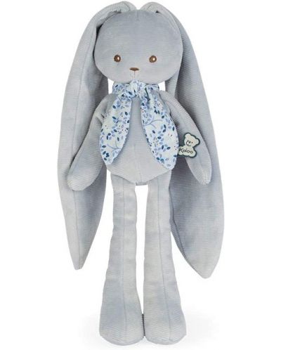 Бебешка плюшена играчка Kaloo - Зайче, Blue Medium - 1
