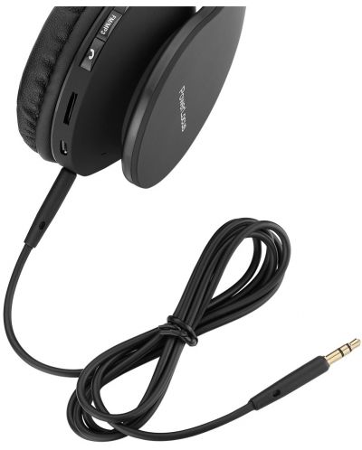 Безжични слушалки PowerLocus - P1, черни - 3