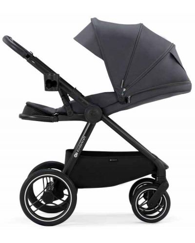 Комбинирана бебешка количка 2 в 1 KinderKraft - Nea, Deep Grey - 5