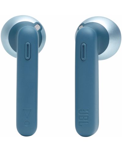 Безжични слушалки с микрофон JBL - T225 TWS, сини - 3