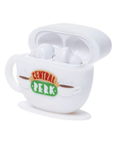 Безжични слушалки Warner Bros - Friends Central Perk, TWS, бели - 1