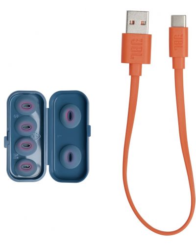 Безжични слушалки JBL - Tune Flex, TWS, ANC, сини - 9